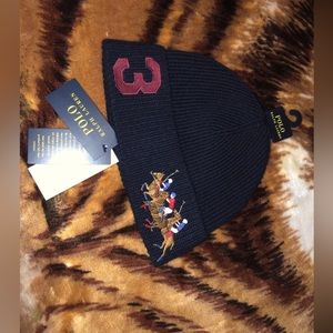 NWT Ralph Lauren Polo Beanie